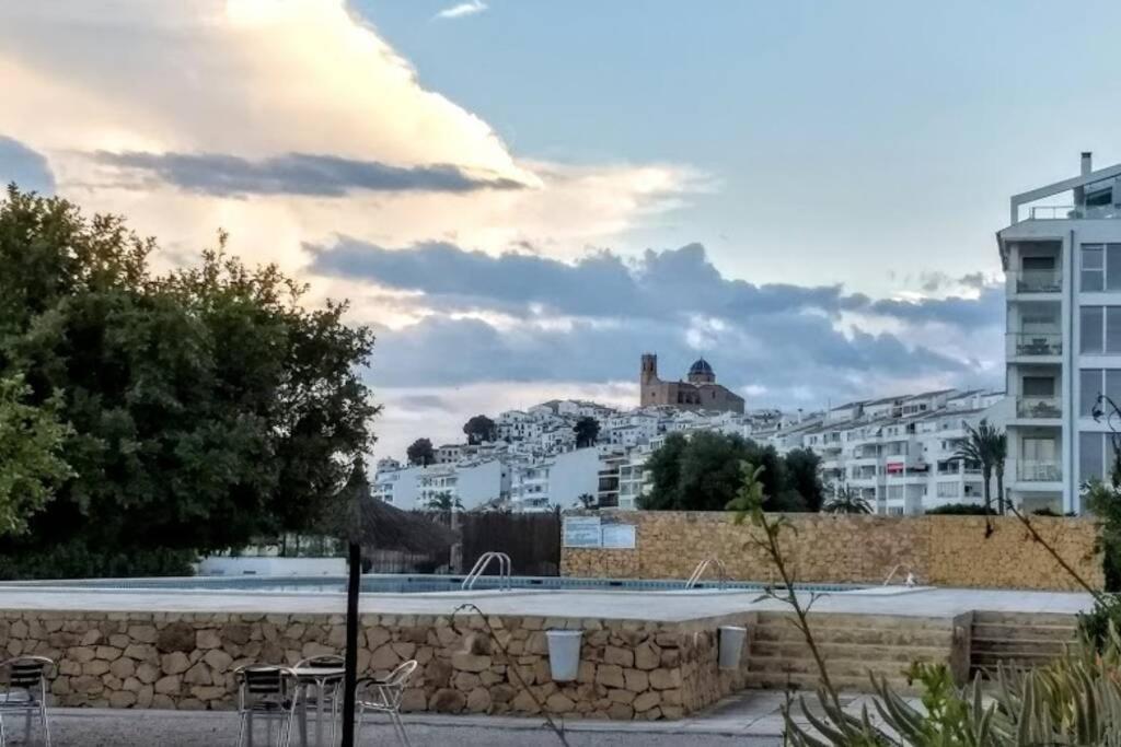 Apartment Steps From Altea Beach!! - Pool - Ac 외부 사진